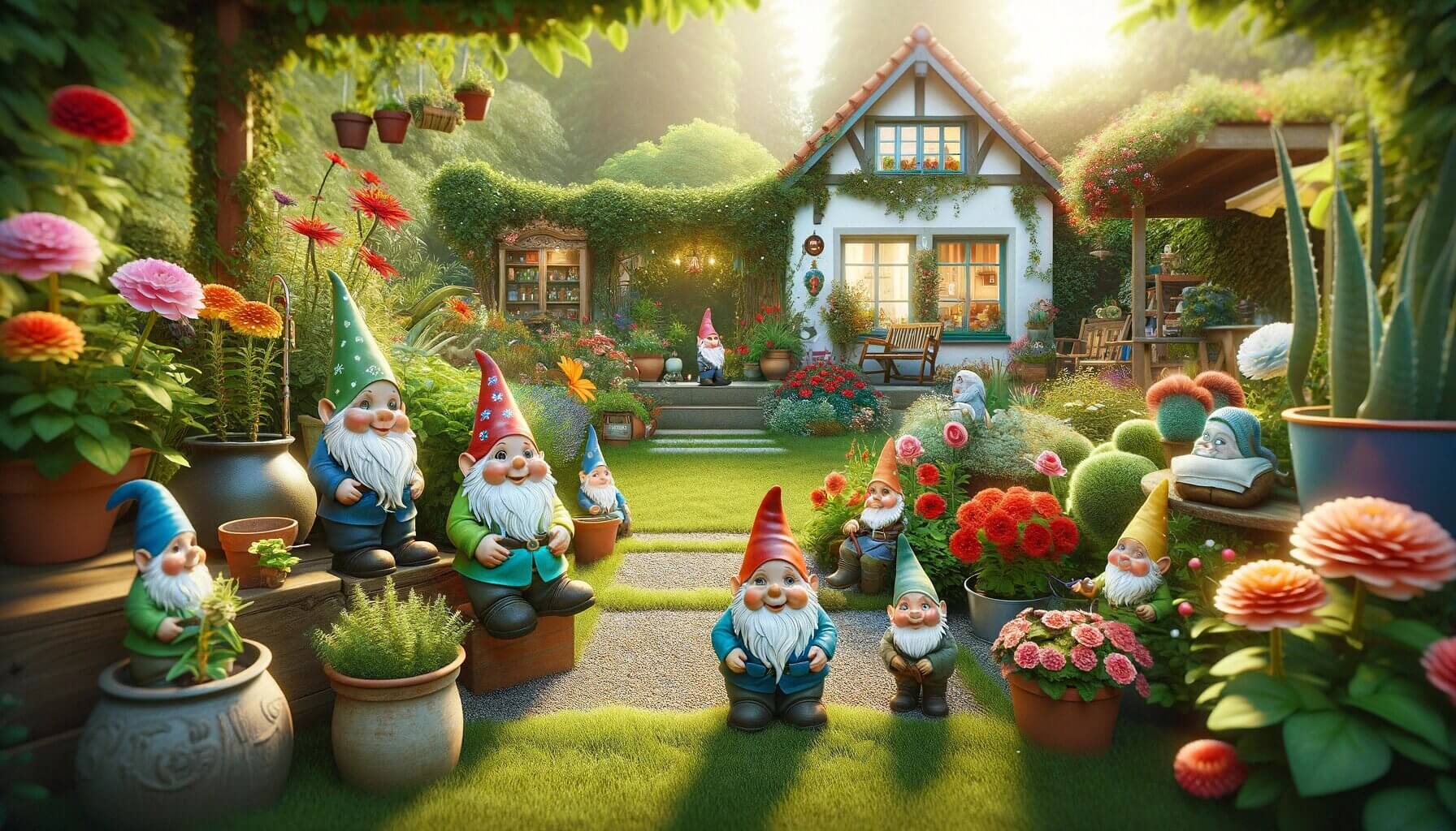 Die Vorteile eines Gartenzwergs