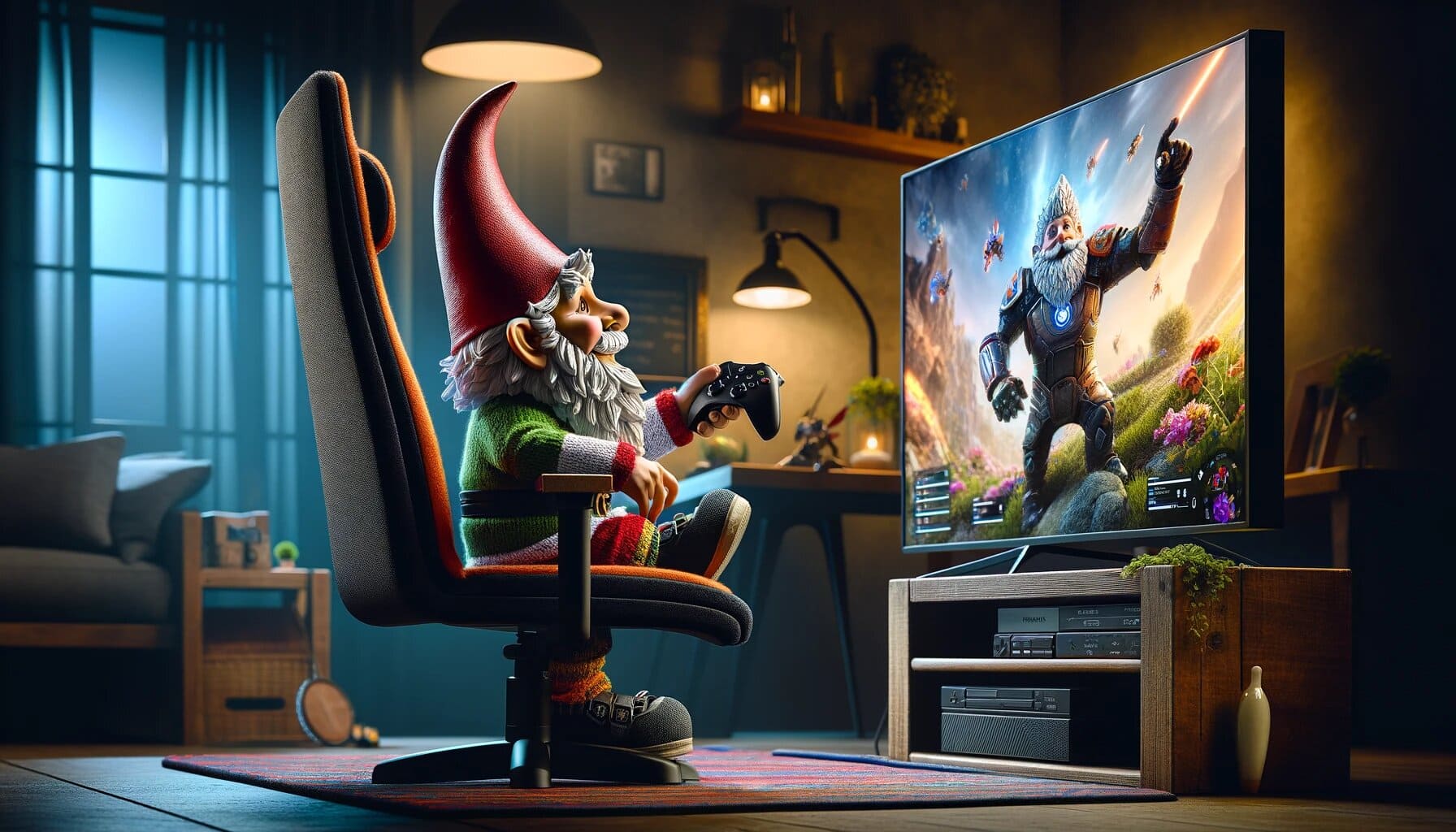 LASSEN SIE SICH VON DEN GARTENZWERGEN IN DEN WELTRAUM ENTFÜHREN