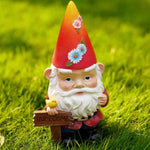 Beleuchteter Gartenzwerg - Vignette | GZLustig