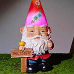 Beleuchteter Gartenzwerg - Vignette | GZLustig