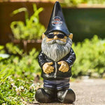 Biker Gartenzwerg - Vignette | GZLustig