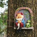 Gartenzwerg An Der Wand - Vignette | GZLustig