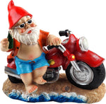 Gartenzwerg Auf Motorrad - Vignette | GZLustig