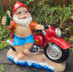 Gartenzwerg Auf Motorrad - Vignette | GZLustig