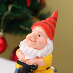 Gartenzwerg Fahrrad - Vignette | GZLustig