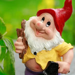 Gartenzwerg Mit Axt - Vignette | GZLustig