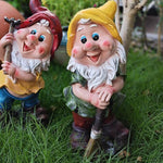 Gartenzwerg Mit Besen - Vignette | GZLustig