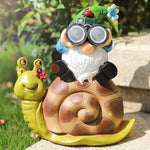 Gartenzwerg Mit Fernglas - Vignette | GZLustig