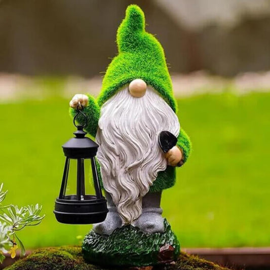 Gartenzwerg Mit Laterne