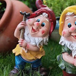 Gartenzwerg Mit Spitzhacke - Vignette | GZLustig