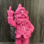 Gartenzwerg Mittelfinger Pink - Vignette | GZLustig