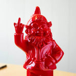 Gartenzwerg Mittelfinger Rot - Vignette | GZLustig