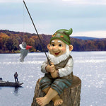 Gartenzwerg Fischer - Vignette | GZLustig