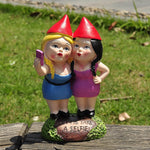 Gartenzwerge Frau - Vignette | GZLustig