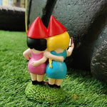 Gartenzwerge Frau - Vignette | GZLustig