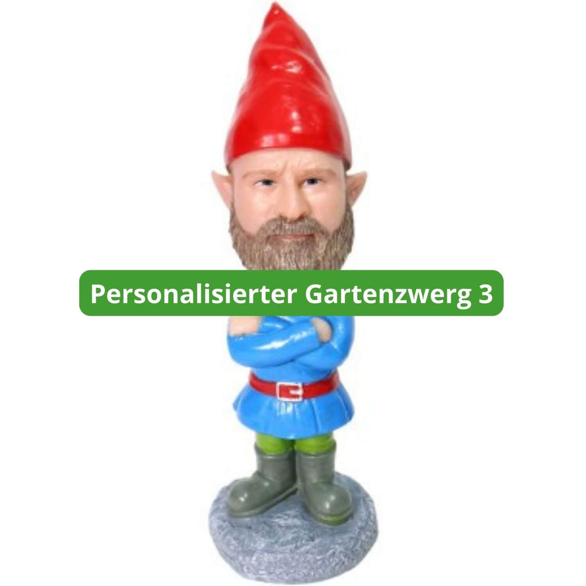 Gartenzwerg Mit Eigenem Gesicht