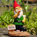 Rauchender Gartenzwerg - Vignette | GZLustig