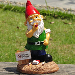 Rauchender Gartenzwerg - Vignette | GZLustig