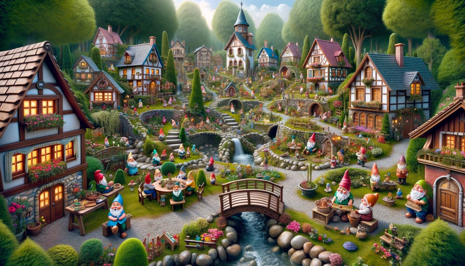 Dieses Dorf könnte die Welthauptstadt der Gartenzwerge werden!