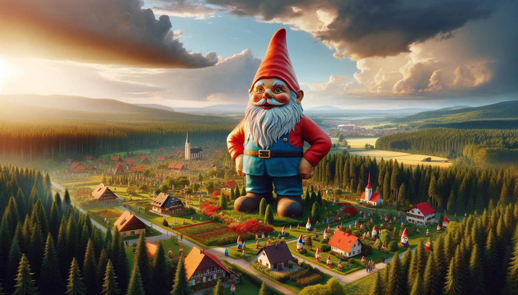 Wie groß ist der größte Gartenzwerg der Welt?