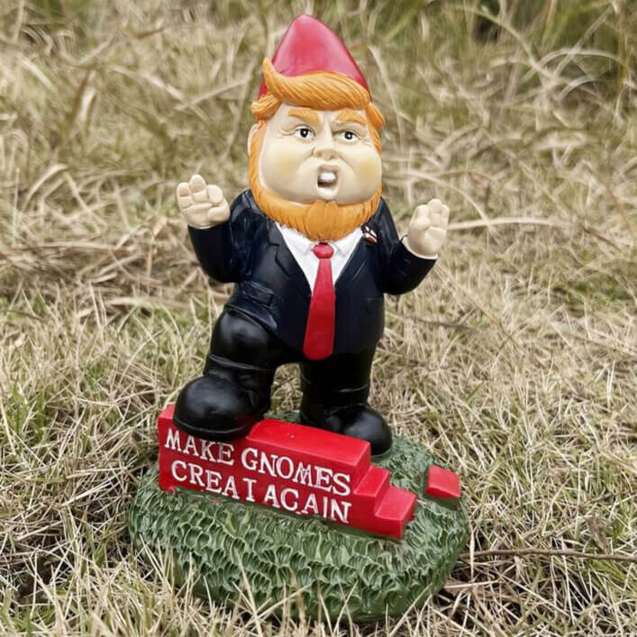 Donald Trump Gartenzwerg