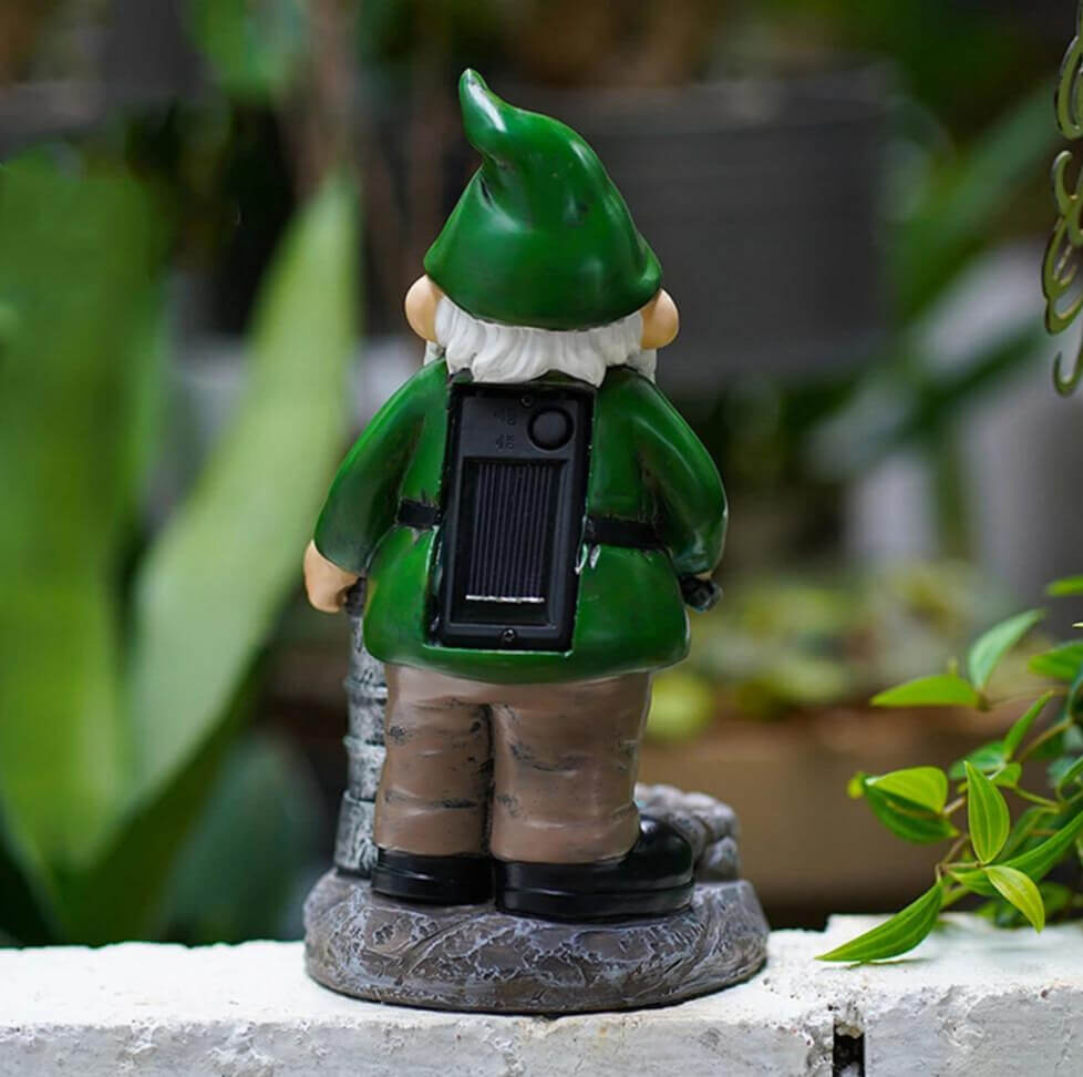 Gartenzwerg Groß Mit Laterne
