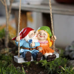 Gartenzwerg Paar hängend - Vignette | GZLustig