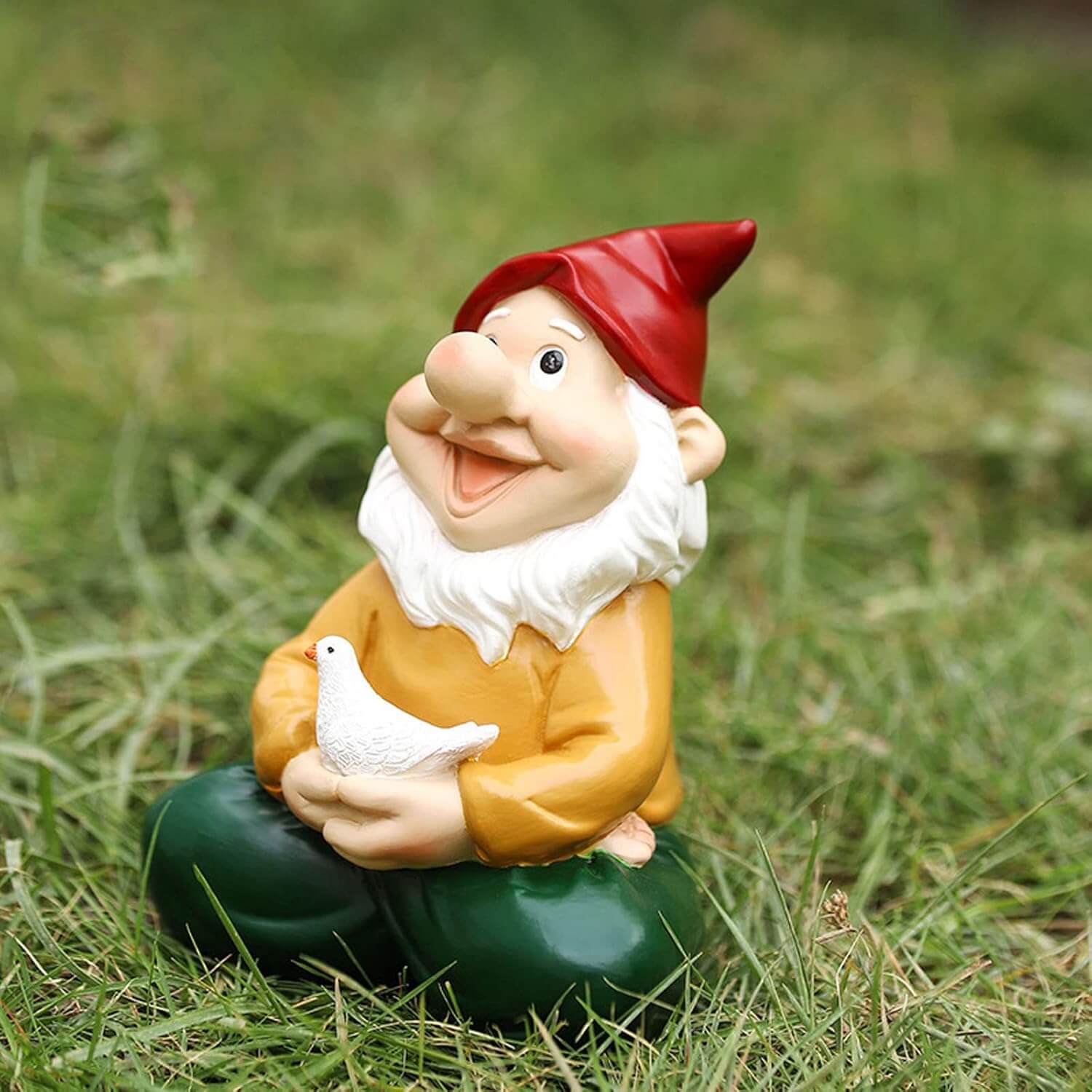 Gartenzwerg Meditierend