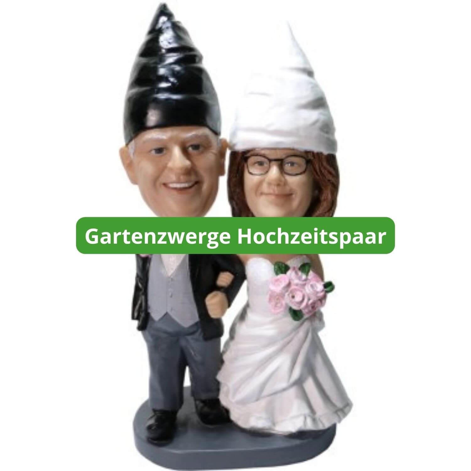 Personalisierte Gartenzwerge