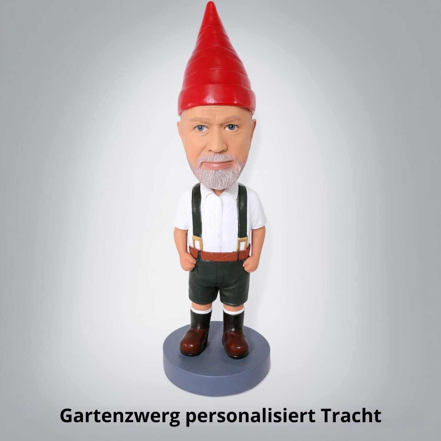 Gartenzwerg personalisiert Tracht
