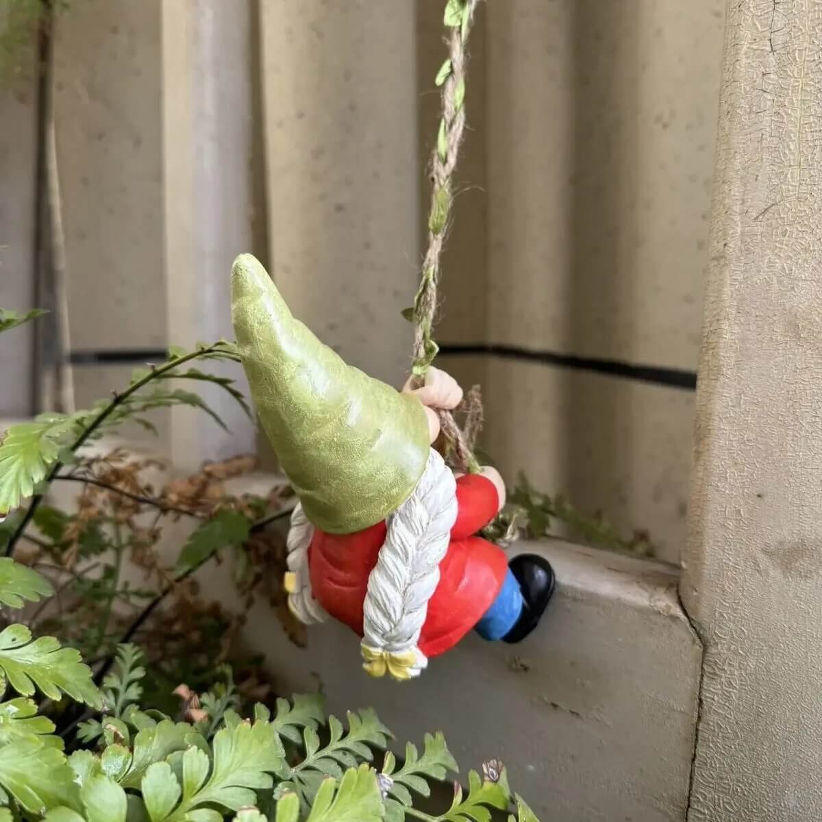 Kletternder Gartenzwerg