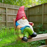 Gartenzwerg im Schaukelstuhl - Vignette | GZLustig